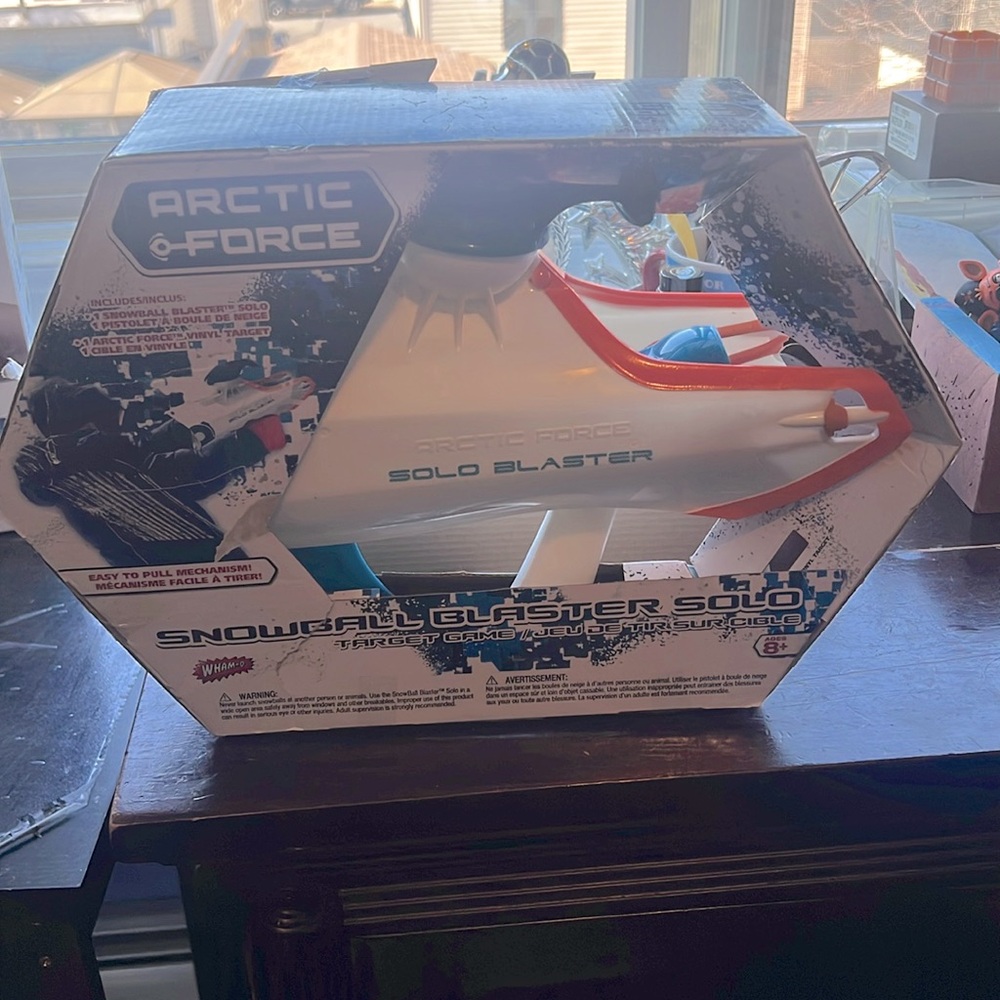New Arctic Force snowball blaster